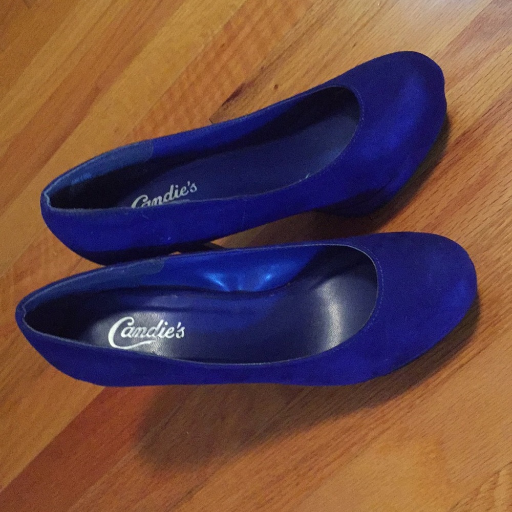 Blue heels